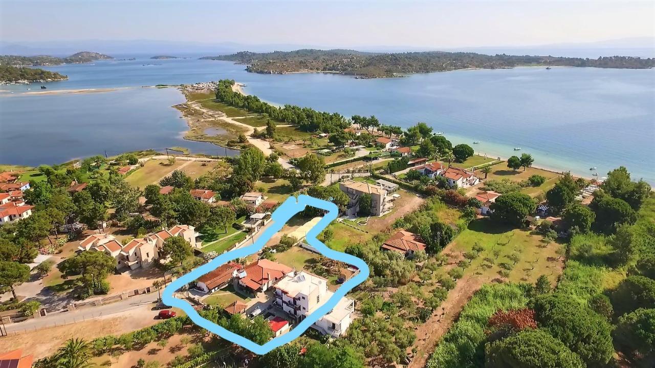 Lampos House Vourvourou Apartment Bagian luar foto