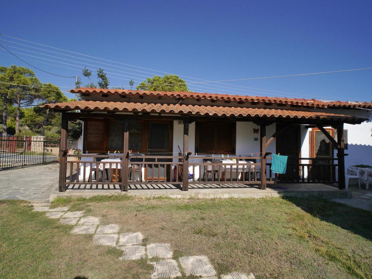 Lampos House Vourvourou Apartment Bagian luar foto